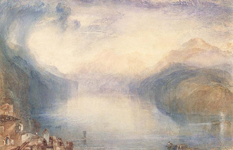 J.M.W. Turner The Bay of Uri from above Brunnen